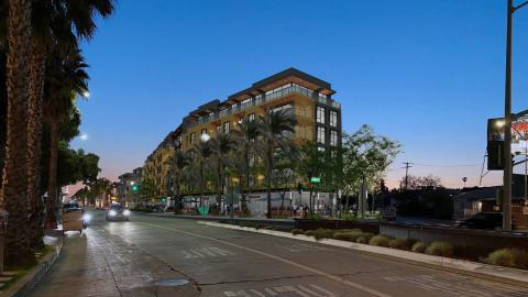 View of 12727 Washington Boulevard looking northwest