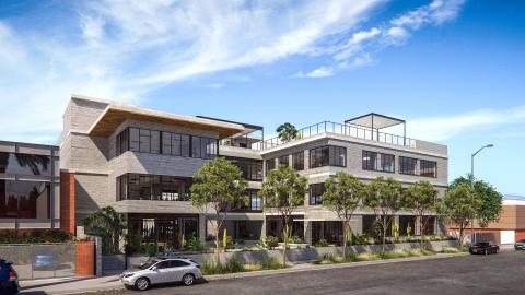 Street-level view of 1650 Euclid Street in Santa Monica