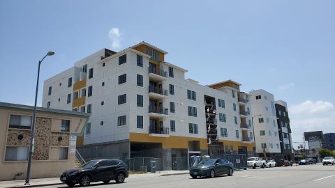 Construction at 3546 Overland Avenue
