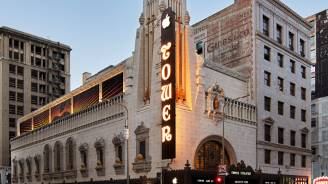 View of The Tower Theatre