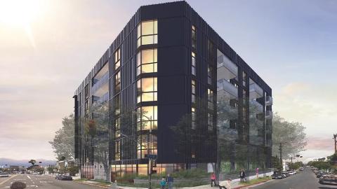 Rendering of 3001 Beverly Boulevard