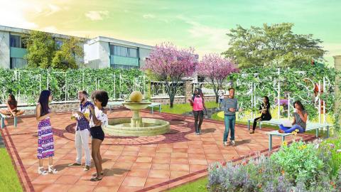 Rendering of the Brooklyn Heights Park