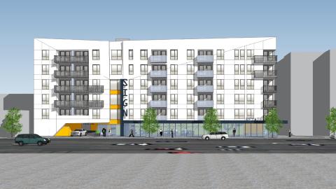 View of 7050 Van Nuys Boulevard