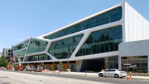View of 8888 Washington Boulevard looking southeast