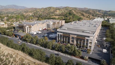 Rendering of Sunset Glenoaks Studios