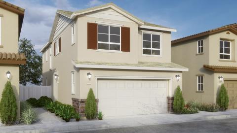 Rendering of new house at the Corterra development on Plummer Street