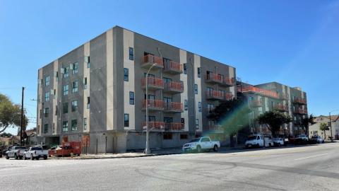 View of 1654 Florence Avenue looking southwest