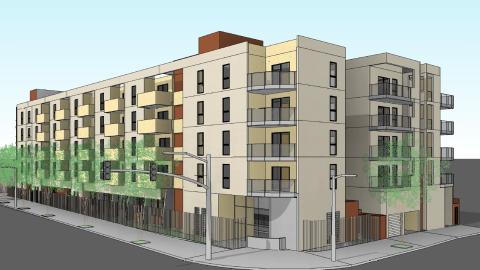 Rendering of 6901 S Western Avenue