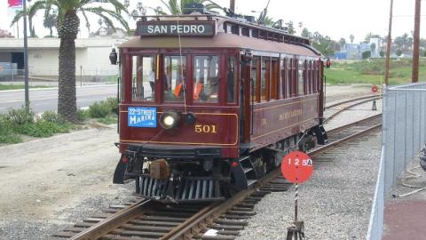 The Waterfront Red Car