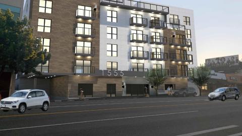 Rendering of 1555 Westwood Boulevard