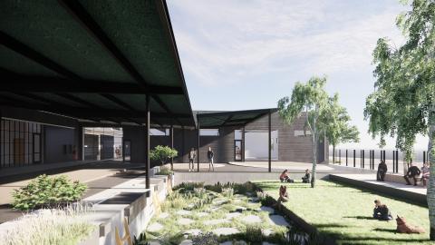 Rendering of the Casitas development