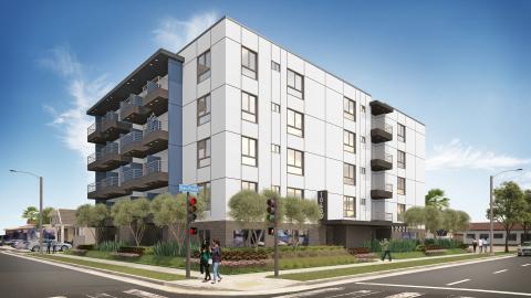 Rendering of the Southside Bethel Baptist Church In South Los Angeles 
