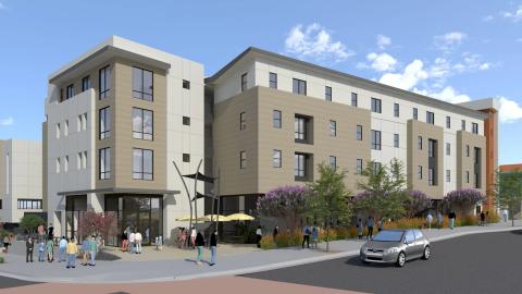 Rendering of Lorena Plaza