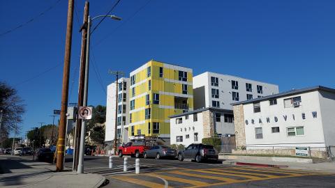 View of Vista Ballona looking northeast