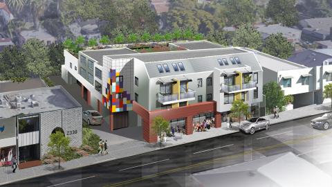Rendering of 2336 Westwood Boulevard
