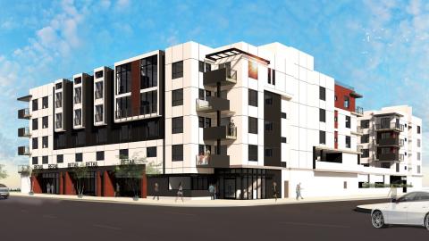 Rendering of 6500 Lankershim Boulevard