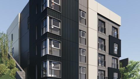 Rendering of 970 N Hoover Street