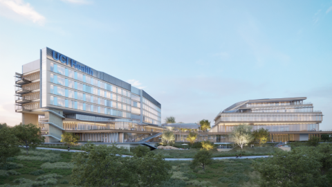 Rendering of UCI Medical Center Irvine