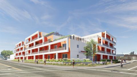 View of 13126 Western Avenue looking northeast