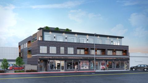 Rendering of 1341 Gardena Boulevard