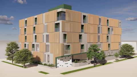 Rendering of 801 N Alvarado Street