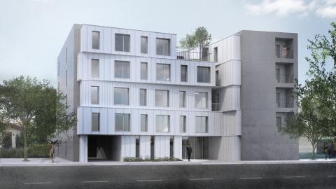 Rendering of the Amrose Apartments at 1615 Montana Street