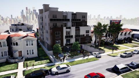 Rendering of 8521 W Horner Street looking north
