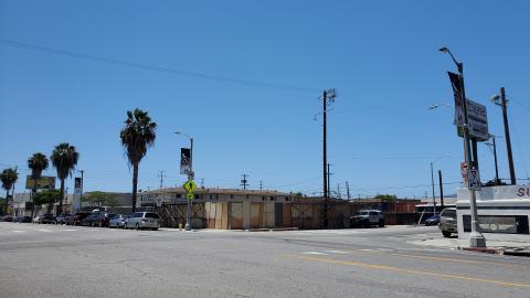 Construction at 445 N Avalon Boulevard