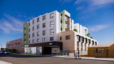Rendering of 318 W 45th Street