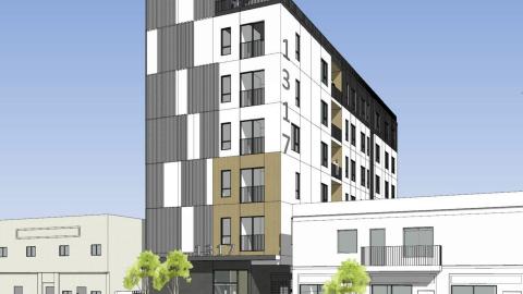 Rendering of 1317 W Jefferson Boulevard