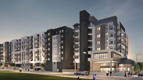 Renderin of Olympic + West Lake