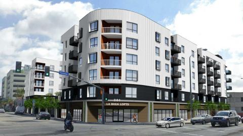Rendering of 201 N La Brea Avenue 