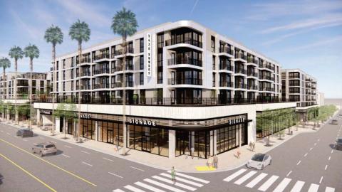 Rendering of 5420 W Sunset Boulevard