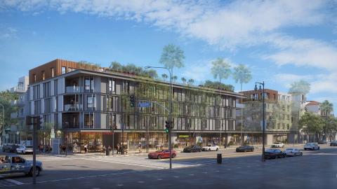 Rendering of Hollywood & Cherokee