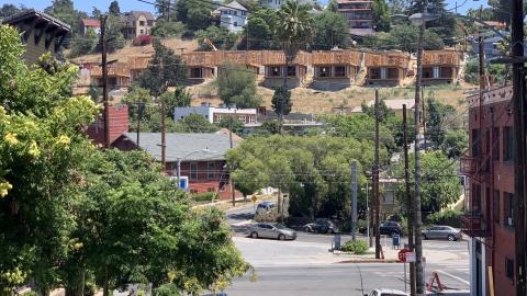 Construction of new homes on Bruce Court