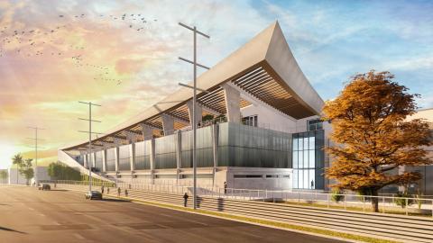 Rendering of the Instil Bio Life Sciences Campus at 18404-18412 Oxnard Street 