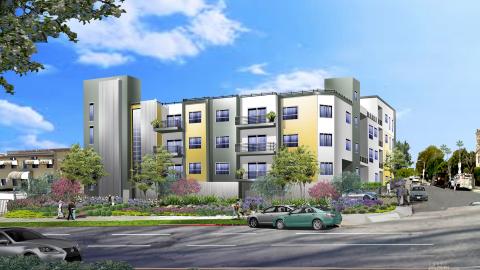 Rendering of 2335 Temple 