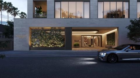 Rendering of the Rosewood Residences Beverly Hills