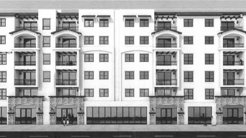 Sylvan Street elevation