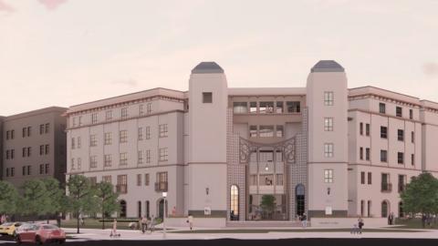 Rendering of 280 Ramona Street looking northwest