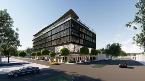 Rendering of the Hillcrest development