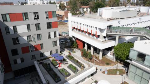 Courtyard at the PATH Metro Villas