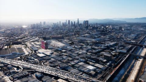 Aerial view of 1811 Sacramento Street