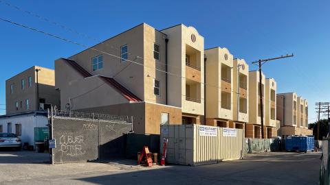 Construction at 2910 Allesandro Street