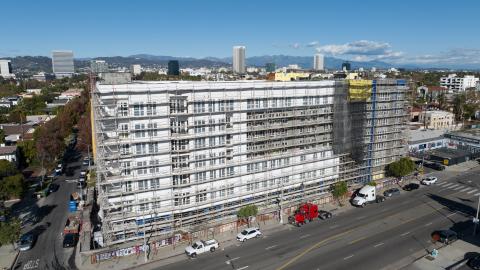 Aerial view of Liv on Pico