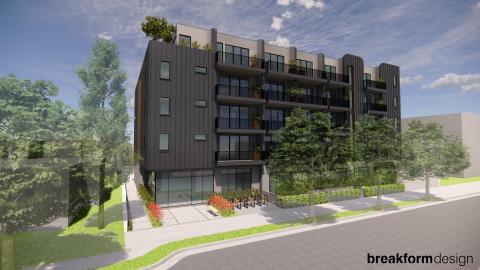 Rendering of 3676-3704 Kelton Avenue