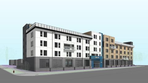 Rendering of 9900 S Figueroa Street