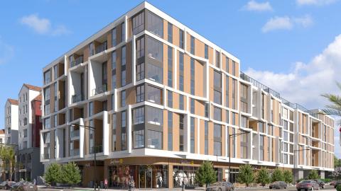 Rendering of Hub LA Figueroa