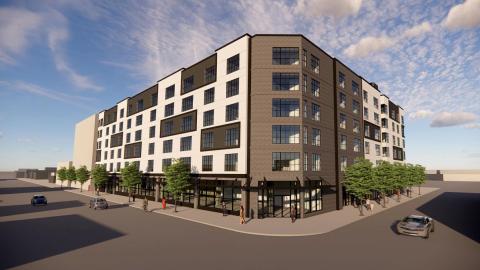 Rendering of 3200 N Figueroa Street