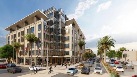 Rendering of The Affinity in Pasadena
